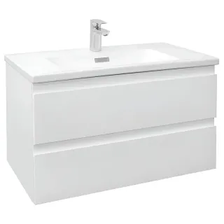 Тумба под раковину Jacob Delafon Madeleine EB2053-J5 80 см блестящий белый